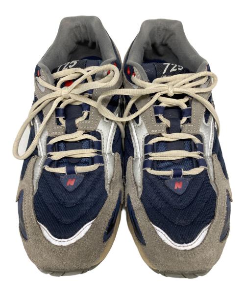 NEW BALANCE（ニューバランス）NEW BALANCE (ニューバランス) スニーカー ネイビー×グレー サイズ:27.5の古着・服飾アイテム