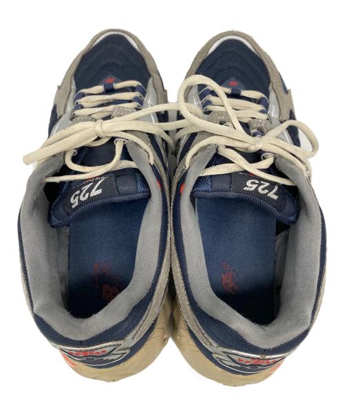 NEW BALANCE（ニューバランス）NEW BALANCE (ニューバランス) スニーカー ネイビー×グレー サイズ:27.5の古着・服飾アイテム