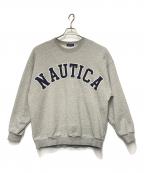 NAUTICAノーティカ）の古着「サークルロゴスウェット」｜グレー