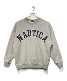 NAUTICA（ノーティカ）の古着「サークルロゴスウェット」｜グレー