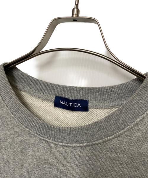 NAUTICA（ノーティカ）NAUTICA (ノーティカ) サークルロゴスウェット グレー サイズ:Lの古着・服飾アイテム