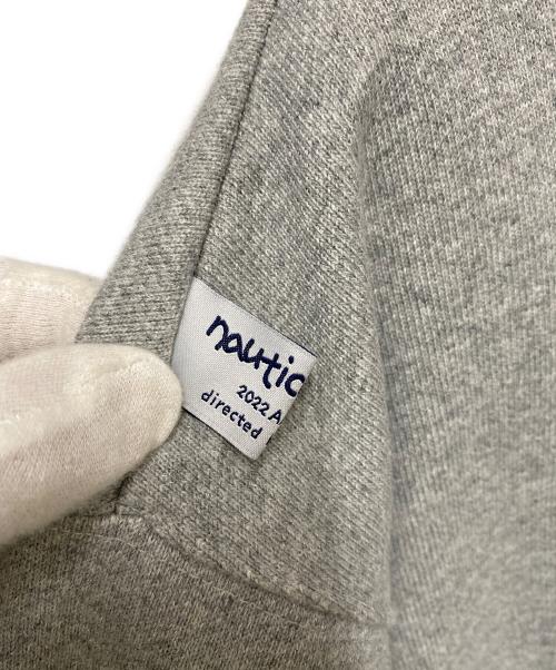 NAUTICA（ノーティカ）NAUTICA (ノーティカ) サークルロゴスウェット グレー サイズ:Lの古着・服飾アイテム