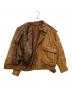 中古・古着 Wind Armor (ウィンドアーマー) レザージャケット ブラウン サイズ:free：9000円