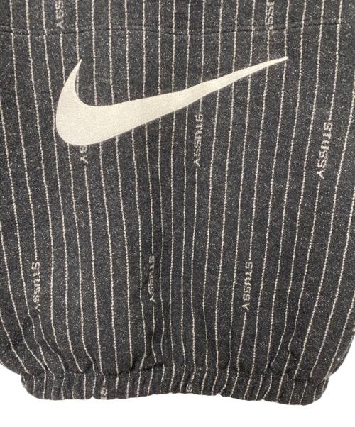 NIKE（ナイキ）NIKE (ナイキ) stussy (ステューシー) Striped Wool Jacket ブラック サイズ:XLの古着・服飾アイテム