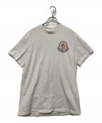 MONCLERモンクレール）の古着「半袖Tシャツ」｜ホワイト