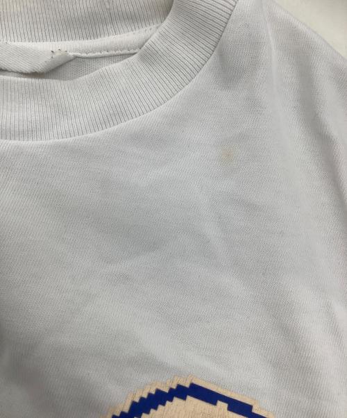 MONCLER（モンクレール）MONCLER (モンクレール) 半袖Tシャツ ホワイト サイズ:Lの古着・服飾アイテム