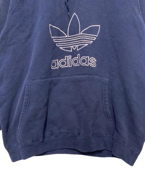adidas（アディダス）adidas (アディダス) パーカー ネイビー サイズ:Lの古着・服飾アイテム