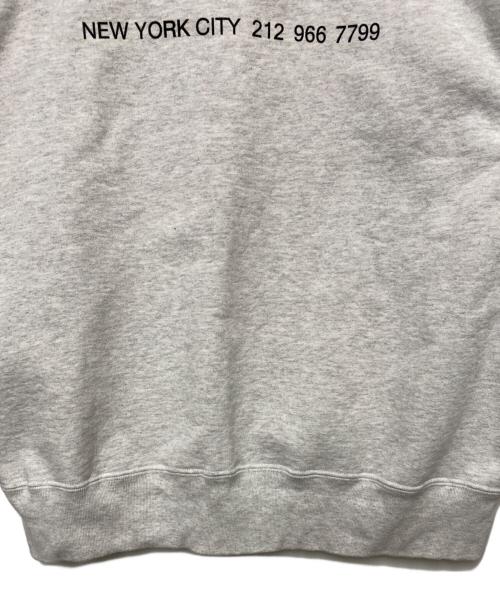 SUPREME（シュプリーム）Supreme (シュプリーム) Crewneck Ash Grey グレー サイズ:Mの古着・服飾アイテム
