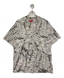 SUPREME（シュプリーム）の古着「NEWSPAPER TEE」｜グレー