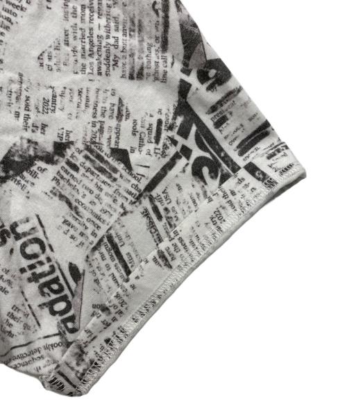 SUPREME（シュプリーム）Supreme (シュプリーム) NEWSPAPER TEE グレー サイズ:Mの古着・服飾アイテム