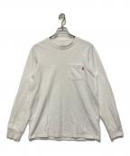 SUPREMEシュプリーム）の古着「L/S Pocket Tee」｜ホワイト