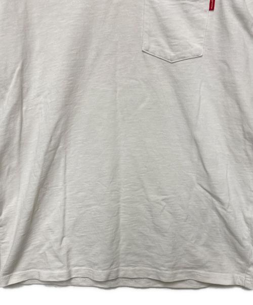 SUPREME（シュプリーム）Supreme (シュプリーム) L/S Pocket Tee ホワイト サイズ:Mの古着・服飾アイテム