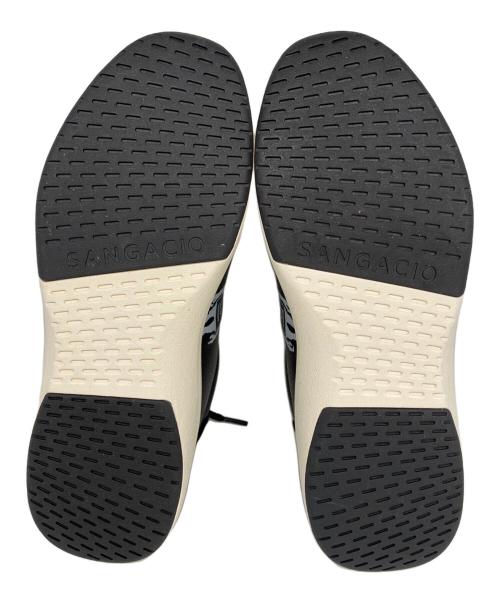 Sangacio（サンガッチョ）SANGACIO (サンガッチョ) BRANDALISED (ブランダライズド) ローカットスニーカー ブラック サイズ:23.5 未使用品の古着・服飾アイテム