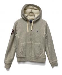 POLO RALPH LAUREN（ポロ・ラルフローレン）の古着「ジップパーカー」｜グレー
