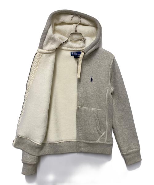POLO RALPH LAUREN（ポロ・ラルフローレン）POLO RALPH LAUREN (ポロ・ラルフローレン) ジップパーカー グレー サイズ:Mの古着・服飾アイテム