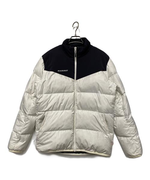 MAMMUT（マムート）MAMMUT (マムート) リバーシブルダウンジャケット ホワイト×ブラック サイズ:Mの古着・服飾アイテム