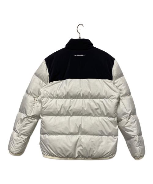MAMMUT（マムート）MAMMUT (マムート) リバーシブルダウンジャケット ホワイト×ブラック サイズ:Mの古着・服飾アイテム