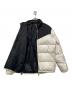 中古・古着 MAMMUT (マムート) リバーシブルダウンジャケット ホワイト×ブラック サイズ:M：8000円