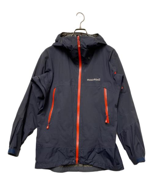 mont-bell（モンベル）mont-bell (モンベル) アルパインサーマシェル パーカ ネイビー×レッド サイズ:Mの古着・服飾アイテム