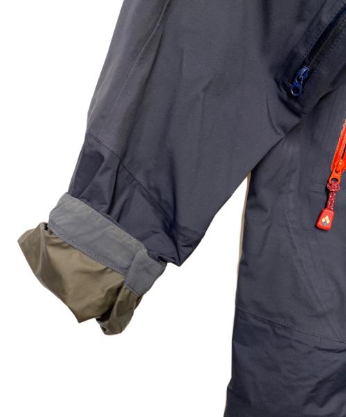 mont-bell（モンベル）mont-bell (モンベル) アルパインサーマシェル パーカ ネイビー×レッド サイズ:Mの古着・服飾アイテム