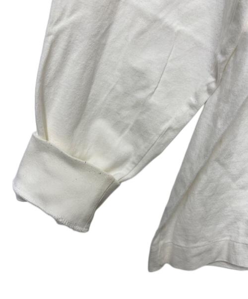 HUMAN MADE（ヒューマンメイド）HUMAN MADE (ヒューマンメイド) HEART LOGO L/S TEE ホワイト サイズ:Lの古着・服飾アイテム