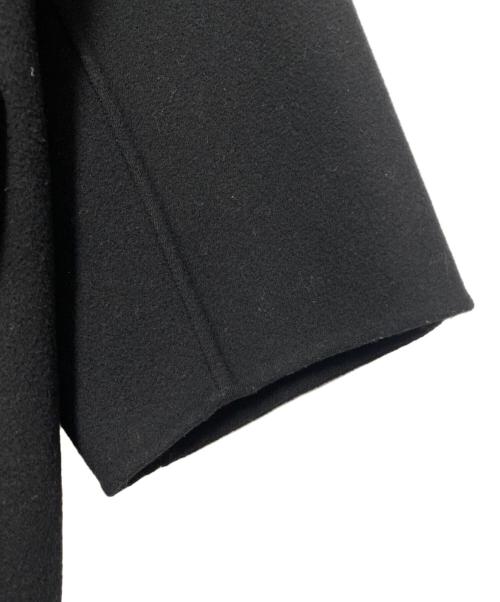 DRAWER（ドゥロワー）Drawer (ドゥロワー) ドロップスリーブブラックコート ブラック サイズ:36の古着・服飾アイテム