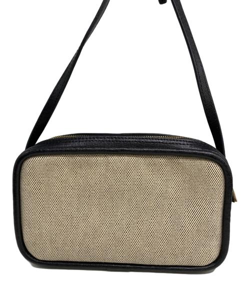 FURLA（フルラ）FURLA (フルラ) ショルダーバッグ ブラック×ベージュの古着・服飾アイテム