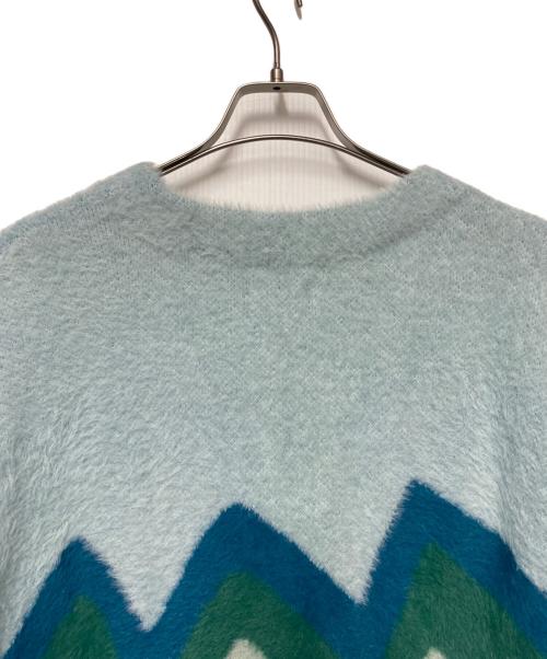 LEVI'S（リーバイス）LEVI'S (リーバイス) 厚手カーディガン スカイブルー サイズ:Mの古着・服飾アイテム