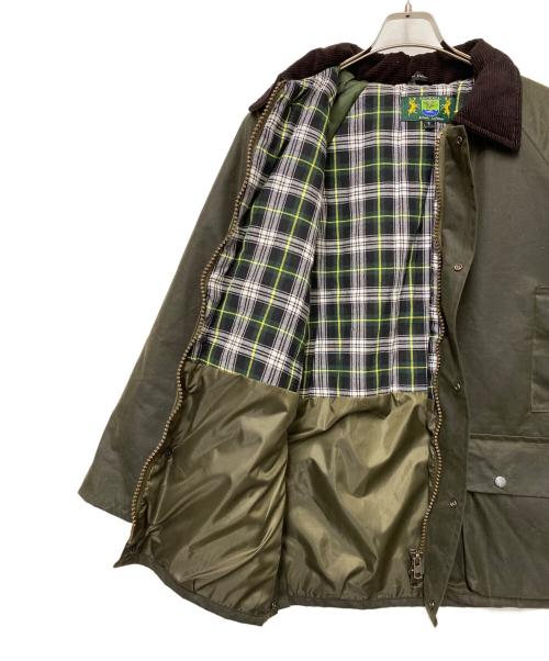 ROCKALL（ROCKALL）ROCKALL (ROCKALL) オイルジャケット オリーブ×ブラウン サイズ:Sの古着・服飾アイテム