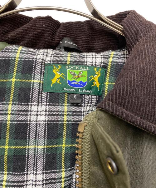 ROCKALL（ROCKALL）ROCKALL (ROCKALL) オイルジャケット オリーブ×ブラウン サイズ:Sの古着・服飾アイテム