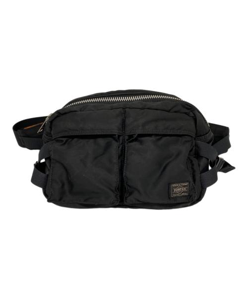 PORTER（ポーター）PORTER (ポーター) ウエストバッグ ブラックの古着・服飾アイテム