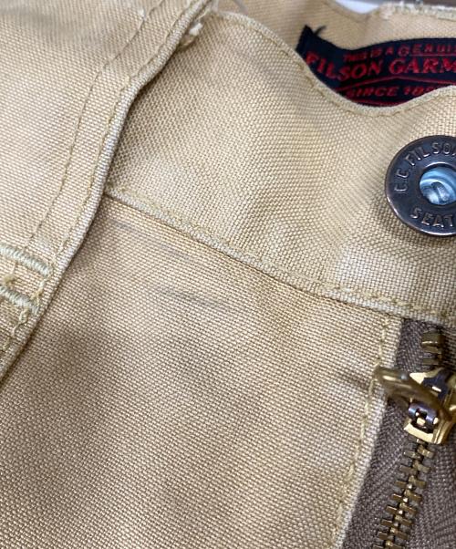 FILSON GARMENT（フィルソン ガーメント）FILSON GARMENT (フィルソン ガーメント) ワークハーフパンツ ベージュ サイズ:W32の古着・服飾アイテム