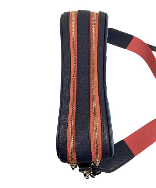 COACH（コーチ）COACH (コーチ) ショルダーバッグ インディゴ×ピンクの古着・服飾アイテム