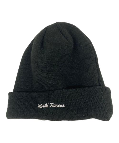 SUPREME（シュプリーム）SUPREME (シュプリーム) New Era (ニューエラ) ニット帽 ブラックの古着・服飾アイテム