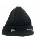 SUPREME (シュプリーム) New Era (ニューエラ) ニット帽 ブラック：7000円