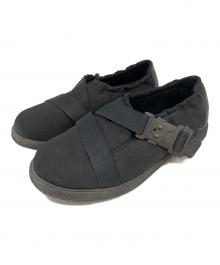 foot the coacher（フットザコーチャー）の古着「MOC BELT SHOSE」｜ブラック