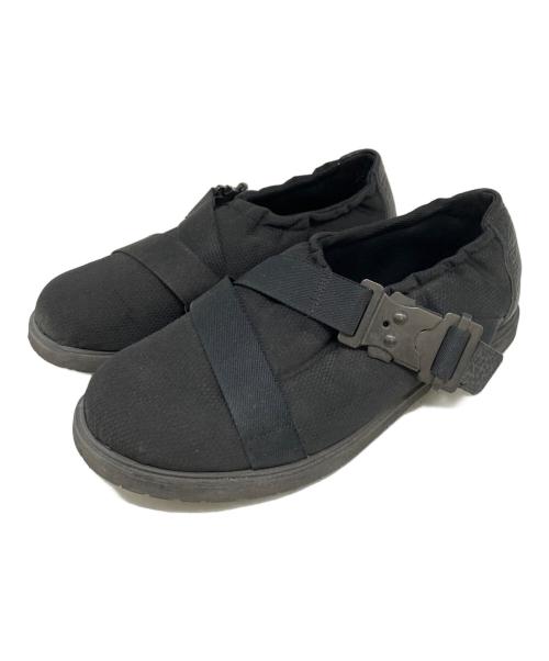 foot the coacher（フットザコーチャー）foot the coacher (フットザコーチャー) MOC BELT SHOSE ブラック サイズ:25の古着・服飾アイテム