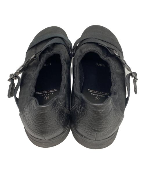 foot the coacher（フットザコーチャー）foot the coacher (フットザコーチャー) MOC BELT SHOSE ブラック サイズ:25の古着・服飾アイテム