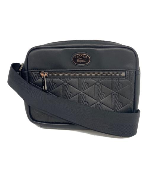 LACOSTE（ラコステ）LACOSTE (ラコステ) リポーターバッグ ブラックの古着・服飾アイテム