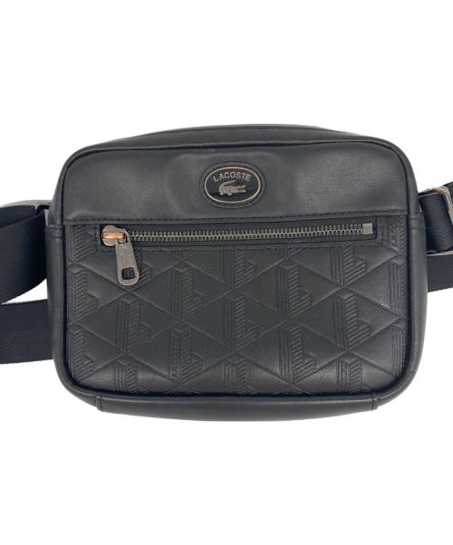 LACOSTE（ラコステ）LACOSTE (ラコステ) リポーターバッグ ブラックの古着・服飾アイテム
