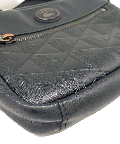 LACOSTE（ラコステ）LACOSTE (ラコステ) リポーターバッグ ブラックの古着・服飾アイテム