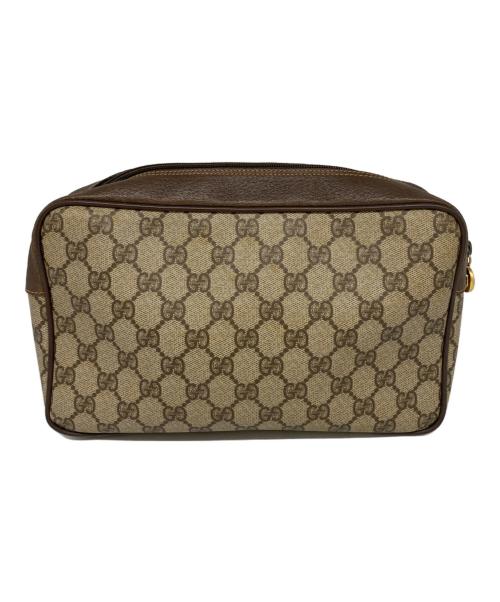 GUCCI（グッチ）GUCCI (グッチ) クラッチバッグ ベージュの古着・服飾アイテム