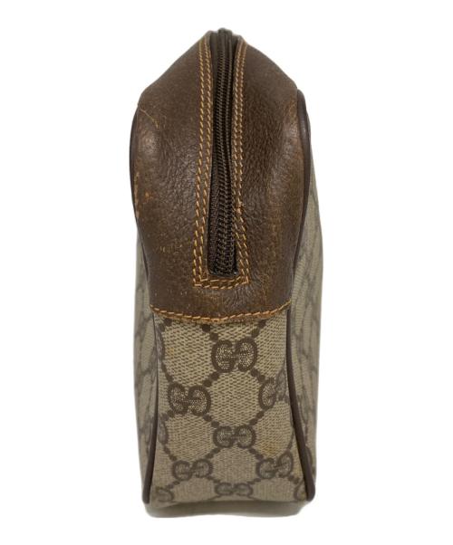 GUCCI（グッチ）GUCCI (グッチ) クラッチバッグ ベージュの古着・服飾アイテム