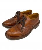 Tricker'sトリッカーズ）の古着「ウィングチップシューズ」｜ブラウン