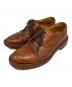Tricker's（トリッカーズ）の古着「ウィングチップシューズ」｜ブラウン