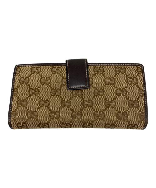 GUCCI（グッチ）GUCCI (グッチ) 長財布 ベージュの古着・服飾アイテム
