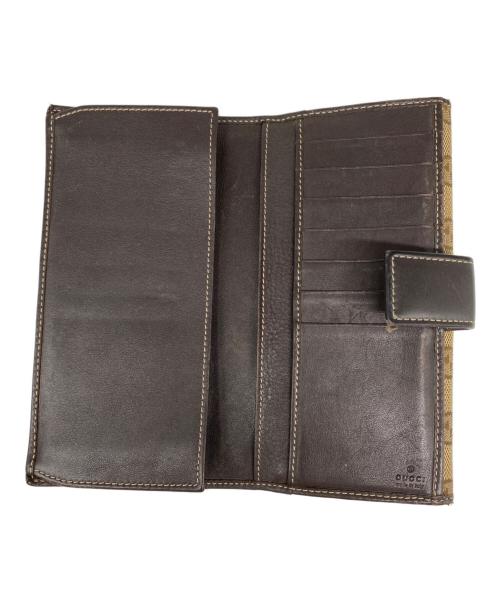 GUCCI（グッチ）GUCCI (グッチ) 長財布 ベージュの古着・服飾アイテム