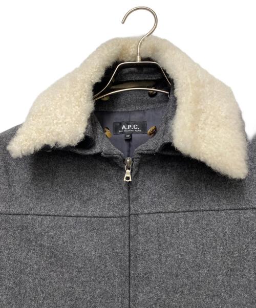 A.P.C.（アーペーセー）A.P.C. (アーペーセー) ウールジャケット グレー サイズ:XSの古着・服飾アイテム