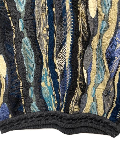 Coogi（クージー）Coogi (クージー) 厚手ニット ブラック サイズ:Sの古着・服飾アイテム