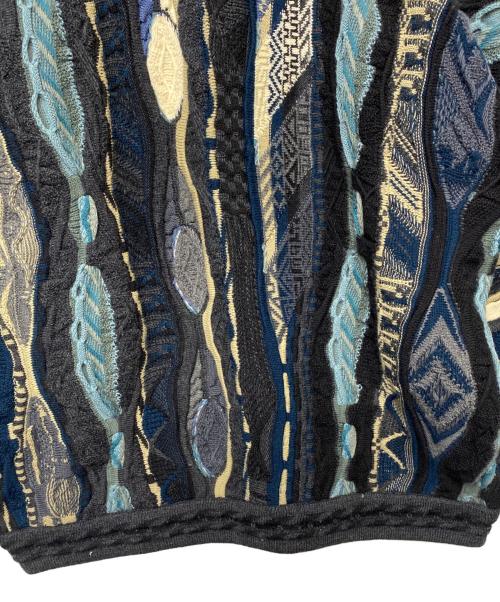 Coogi（クージー）Coogi (クージー) 厚手ニット ブラック サイズ:Sの古着・服飾アイテム